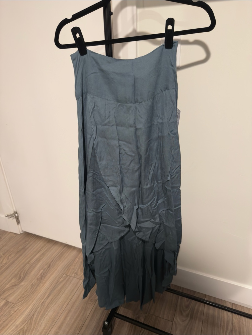 O'Neill Green High-Low Maxi Skirt